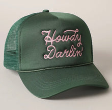 Load image into Gallery viewer, Howdy Darlin’ Trucker Hat