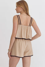 Load image into Gallery viewer, Georgia Taupe Romper