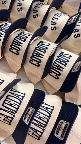 Navy Game Day Hats