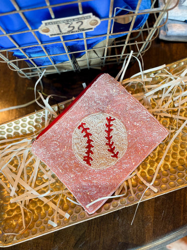 Baseball Zip Pouch