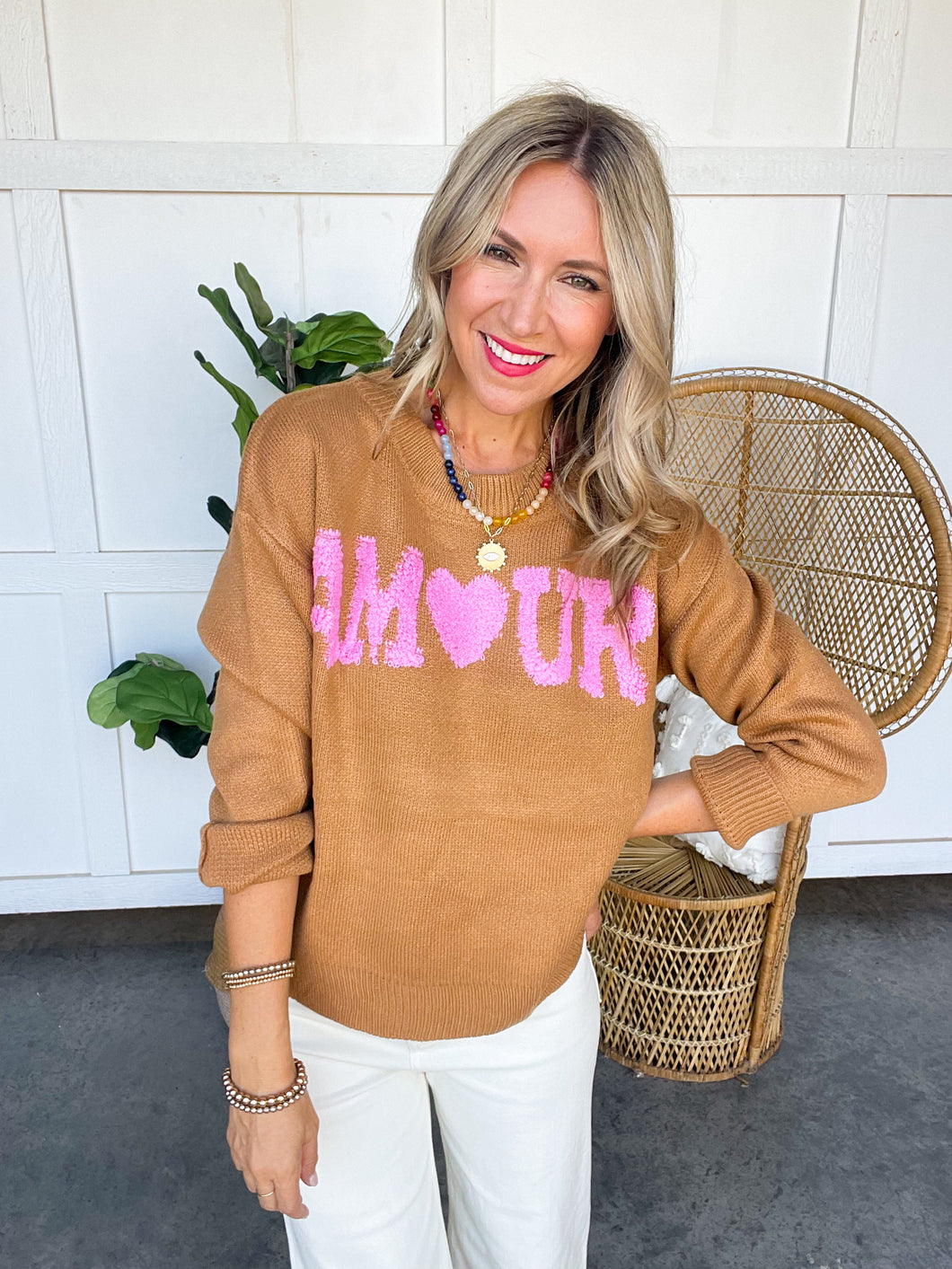 Amour Sweater Top