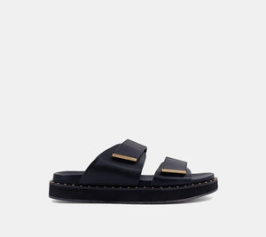 ShuShop Bethany Black Sandals