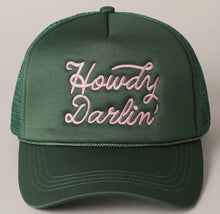 Load image into Gallery viewer, Howdy Darlin’ Trucker Hat